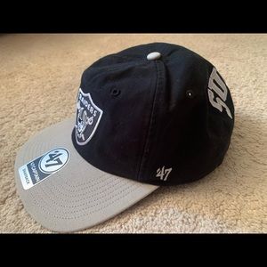 Supreme×RAIDERS cap